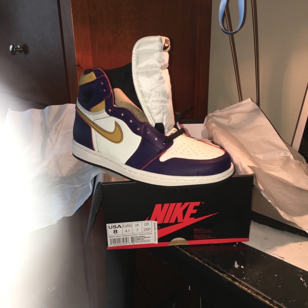 Nike air Jordan 1 sb Lakers / Chicago size 8